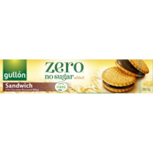 Gullon Sandwich Biscuit Chocolate Flavoured Filling 250 gm