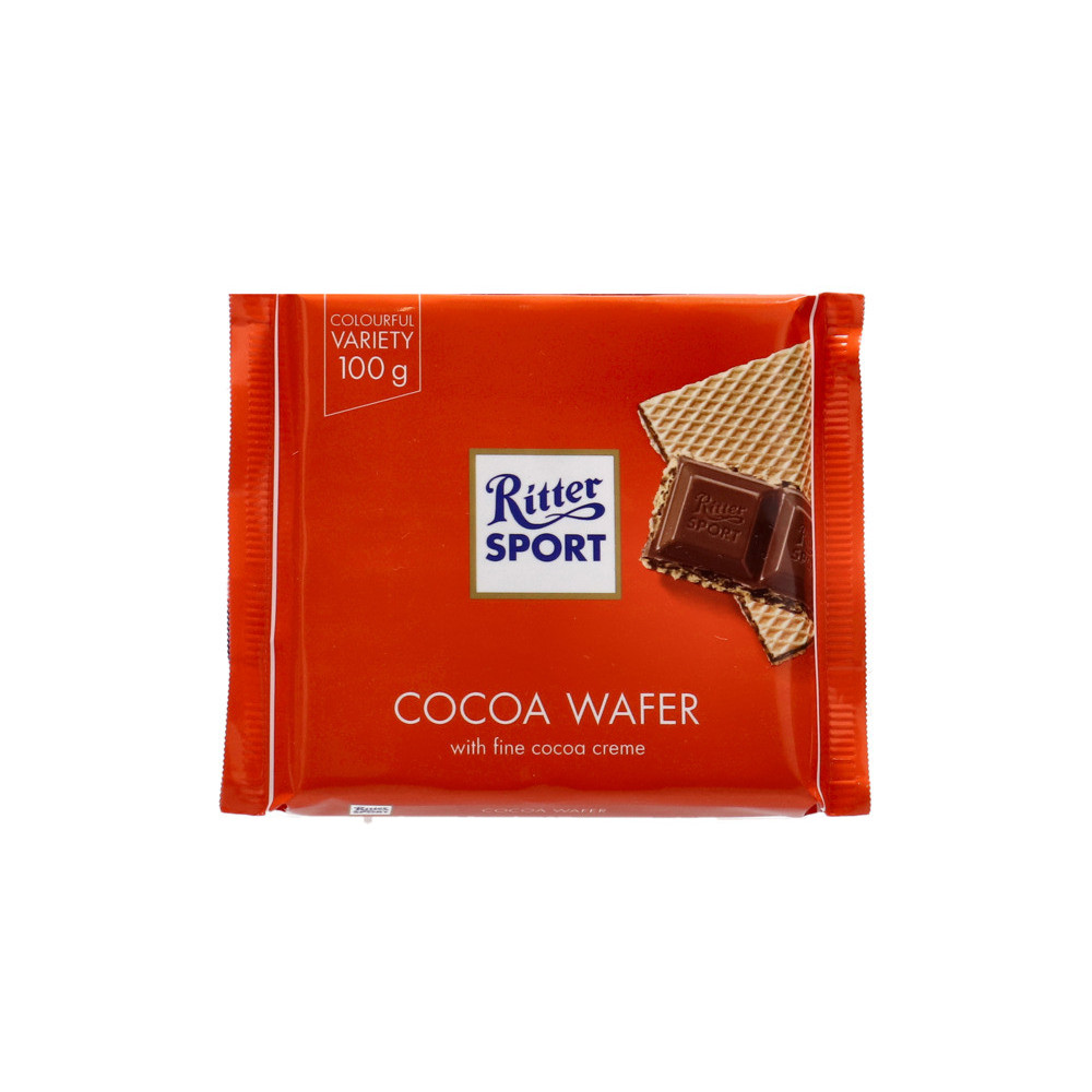 Ritter Sport Cocoa Wafer 100 grams