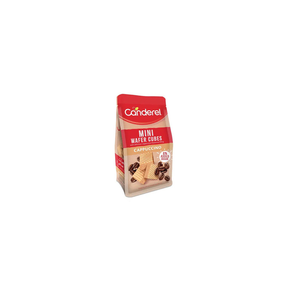 CANDEREL CAPPUCCINO MINI WAFER CUBE 100G