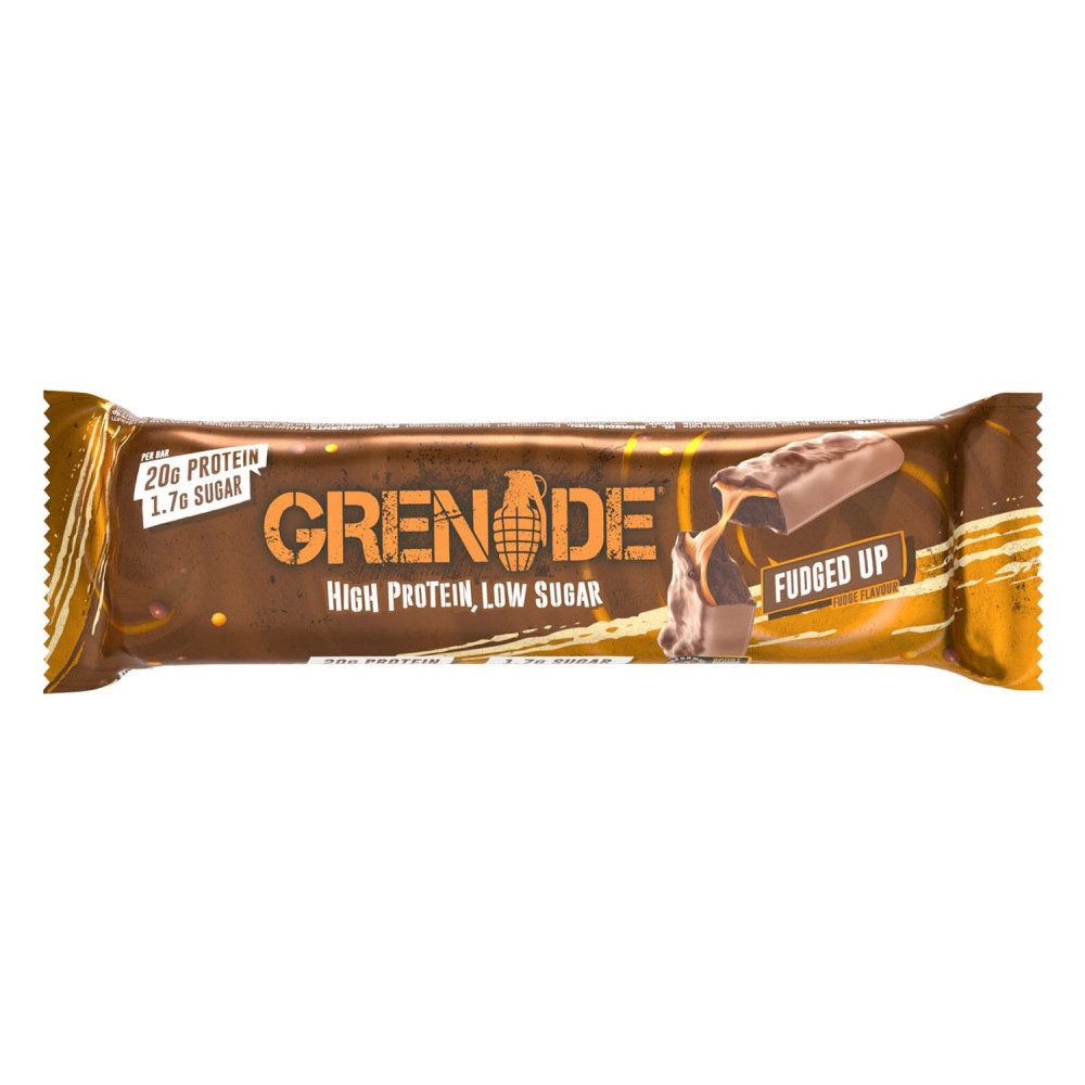 GRENADE FUDGED UP PROTEIN BAR 60gm