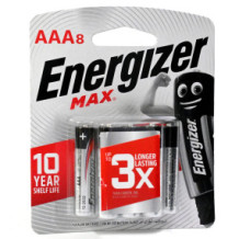 بطاريات انرجايزر LONGER احمر 8 حبة AAA