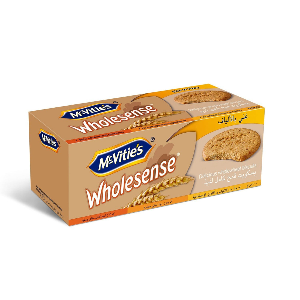 McVitie's Wholesense Wholewheat Biscuit, 400g
