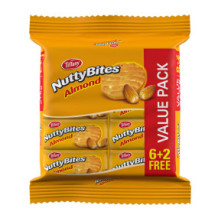 Tiffany Nuttybites Cookies Almond 8 x 90gm