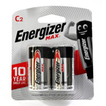 Energizer Batteries LONGER Medium Red 2cpc