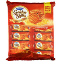 Cremica Golden Bytes Rich Butter Cookies 8x90g