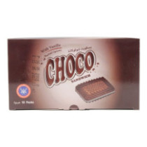 KFM Chocolate biscuits with vanilla filling 15 g packet