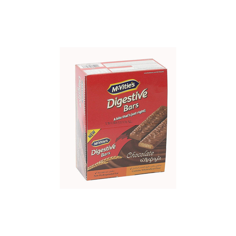 McVitie's Digestive chocolate biscuits, 30 g, 12 pieces