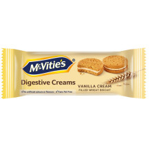Mcvities Digestive Creams Vanilla Biscuit 40g