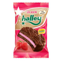 Ulker Halley Biscuit Strawberry 26gm