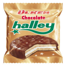 Ulker Halley Chocolate Sandwich with Marshmallow 30g