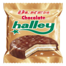 Ulker Halley Chocolate Sandwich with Marshmallow 30g