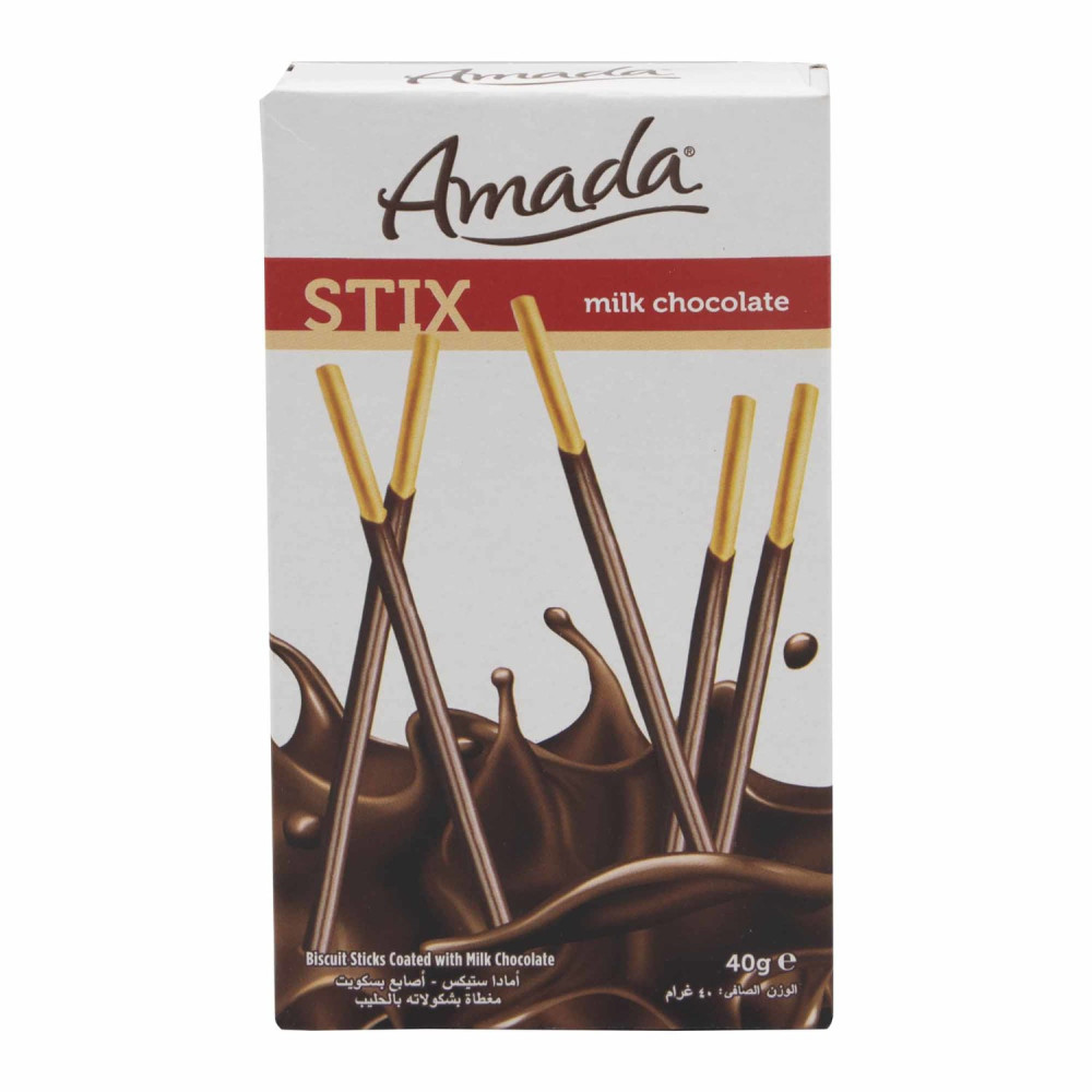 Strix Biscuit Sticks Coated with Milk Chocolate 40g