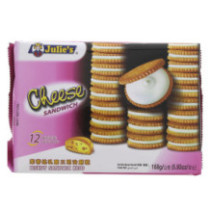 Goulis sandwich biscuits filled with cheese 168 grams Malaysian