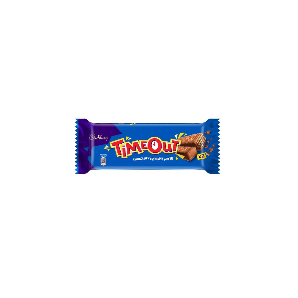 Cadbury time out crunchy chocolatey wafers 41.6gm