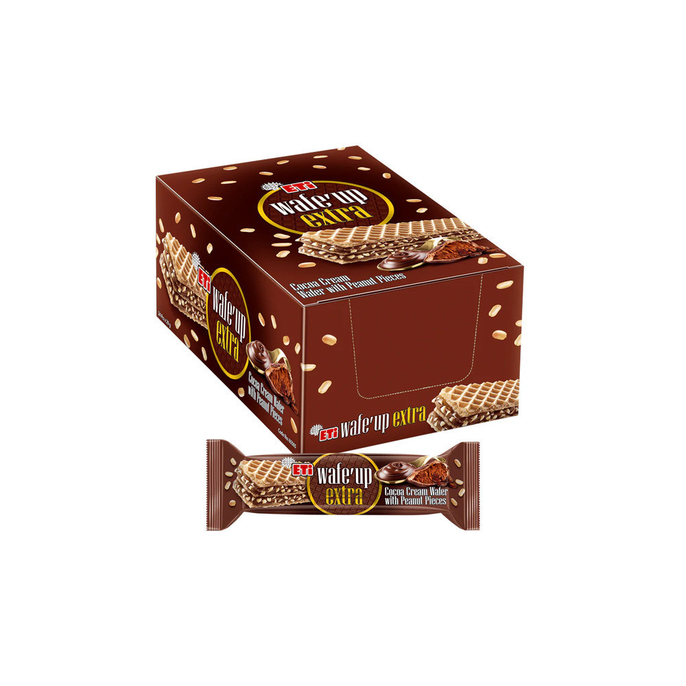 Eti Wafeup Eextra Cocoa Peanut 29Gm (Pack Of 24)