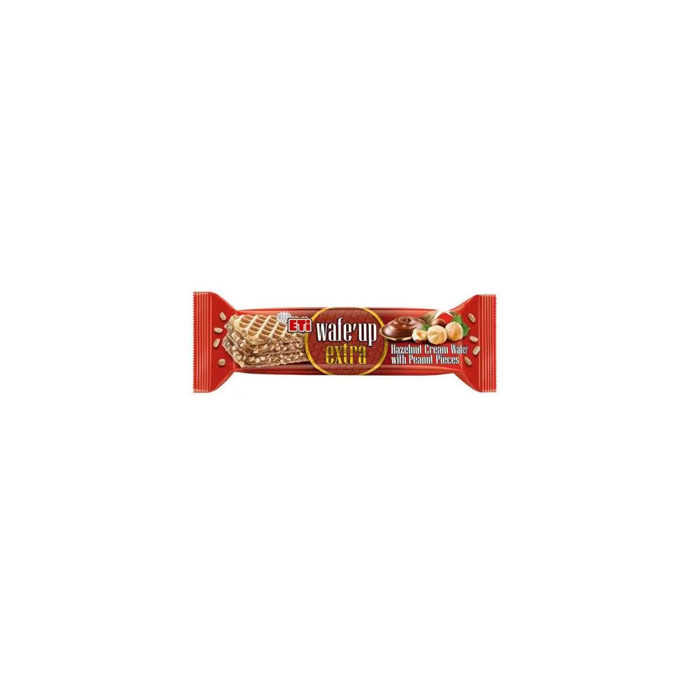 Eti Wafe'Up Extra Hazelnut with Peanut Wafer 29Gm