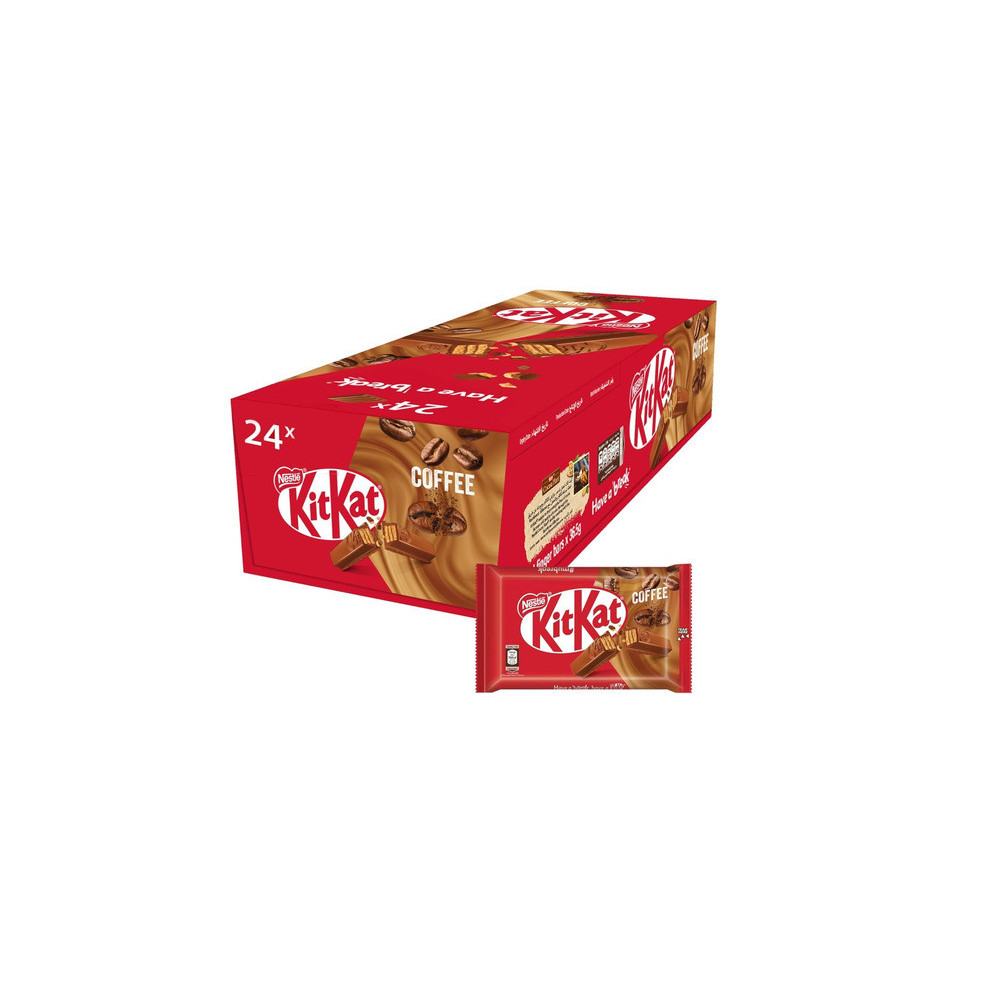 Kit Kat Wafer 4 Fingers Coffee 36.50 g 24 pieces