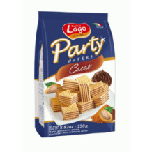 Lago Party Wafers Cacao 250gm