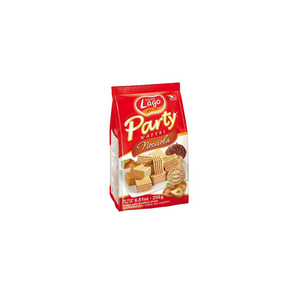 Lago Gastone Party Wafers Nocciola 250g