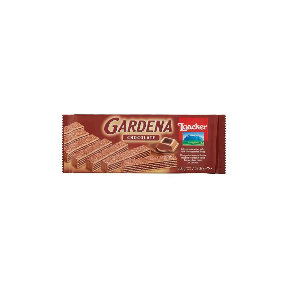 Loacker Gardena Chocolate Coated Wafer 200 g