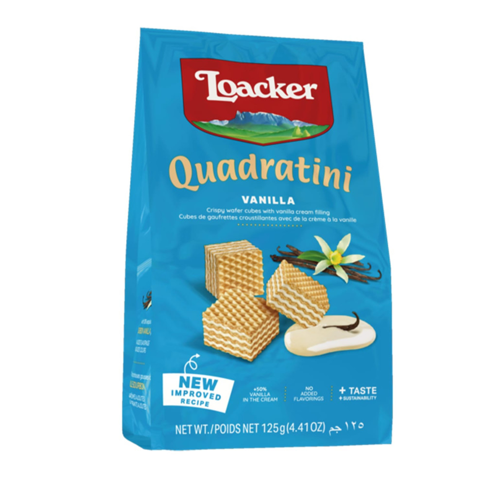 Loacker Quadratini Vanilla 125gr