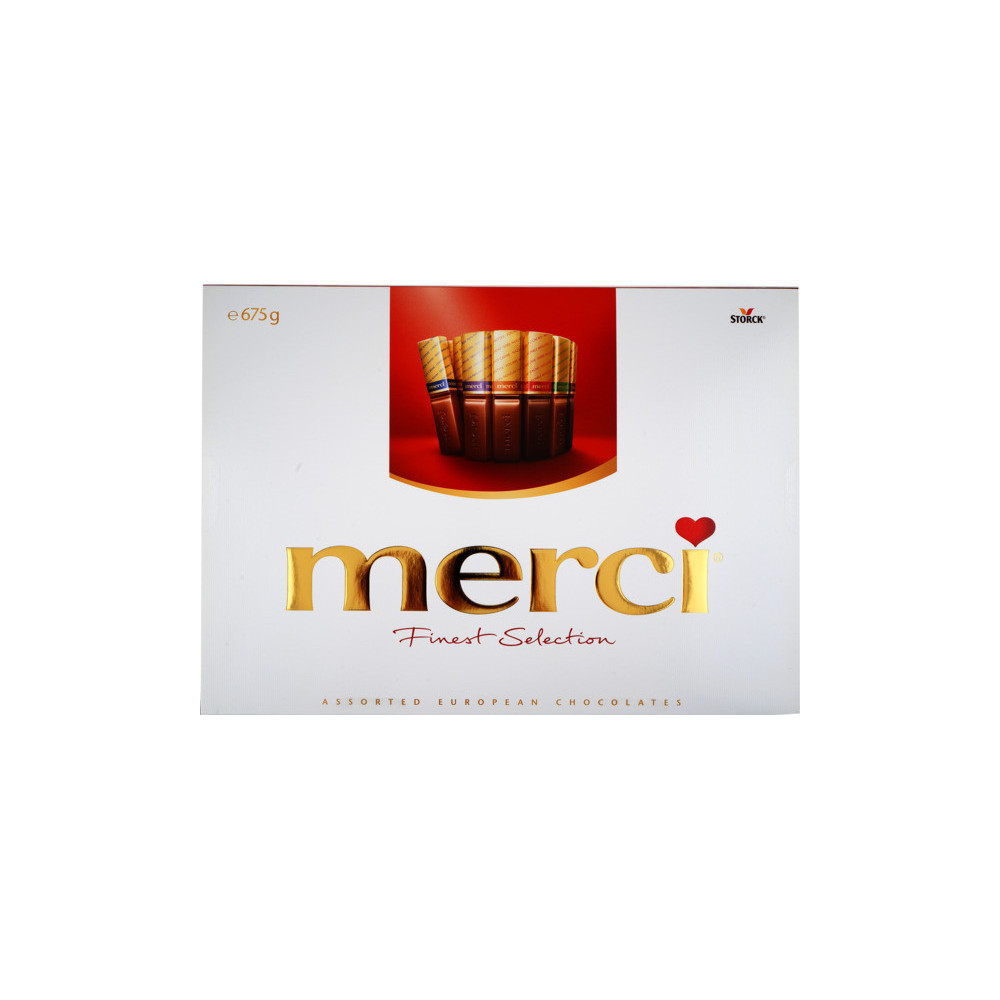 ميرسي هدية من الشوكولاتة الكبيرة 675 جرام
