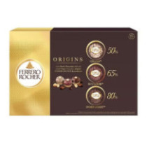 Ferrero Rocher Origins Assortment Dark Chocolate 15 Rocher 187.5g
