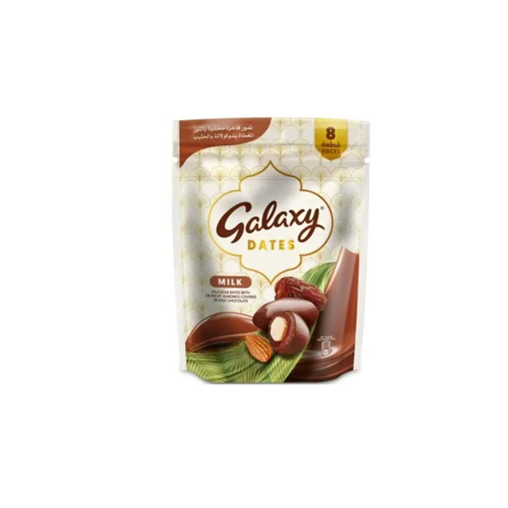 Galaxy Milk Chocolate Dates (8 pieces), 96 g