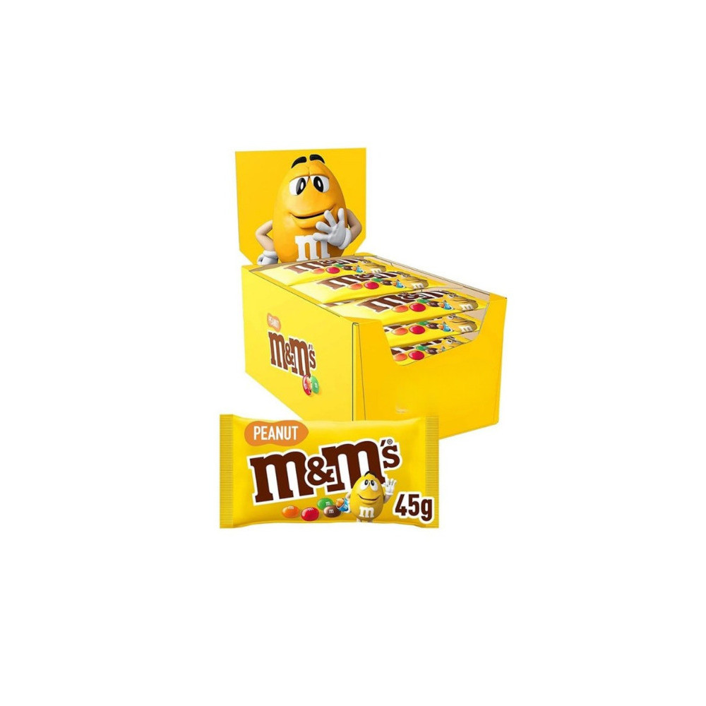 M&Ms Chocolate Peanut 36x45 gr
