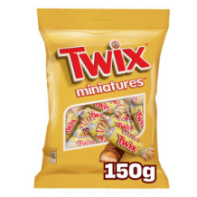Twix Miniatures Chocolate Mini Bars 150g