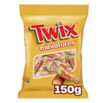 Twix Miniatures Chocolate Mini Bars 150g