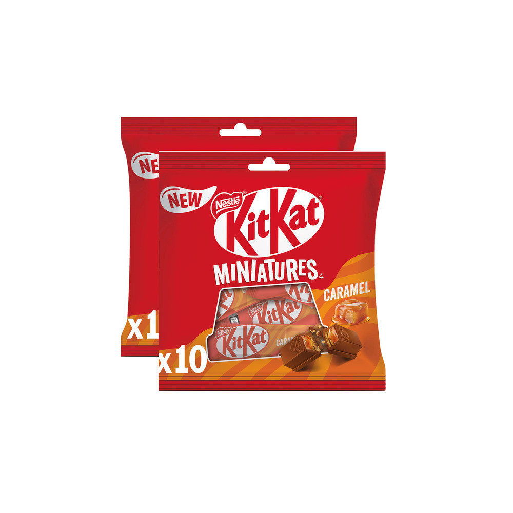 Nestlé Kit Kat Minuters Caramel 2 packs 110 g