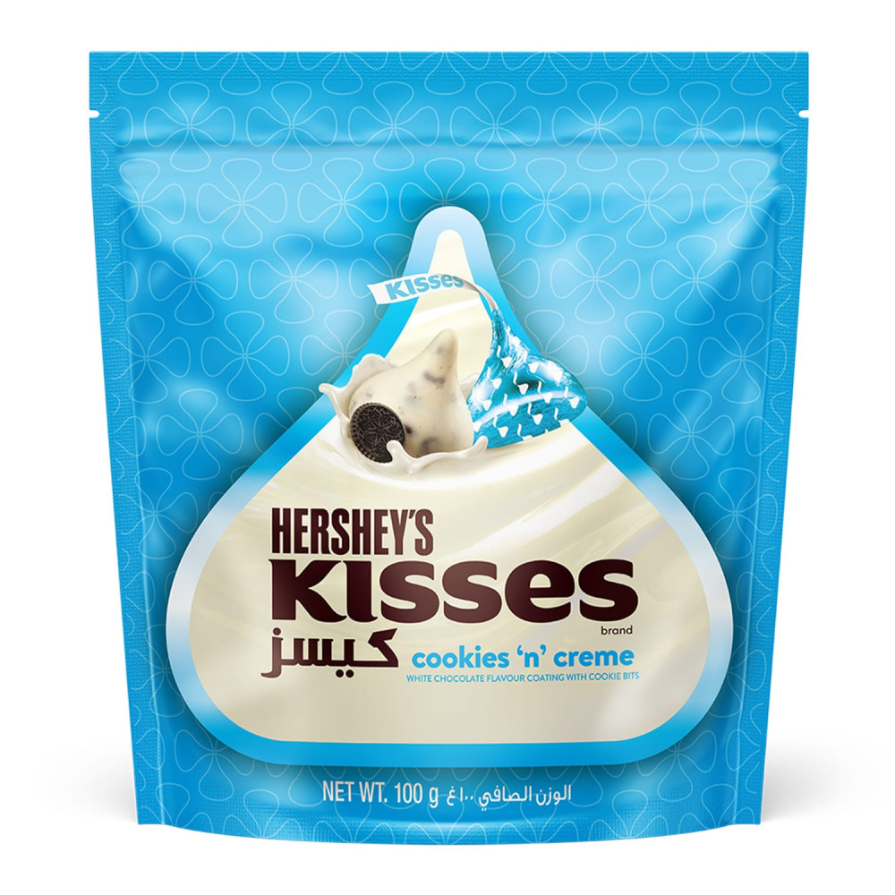 HERSHEY'S KISSES COOKIES N CREME 100G