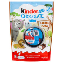 Kinder Chocolate Mini 20 Bars 120G