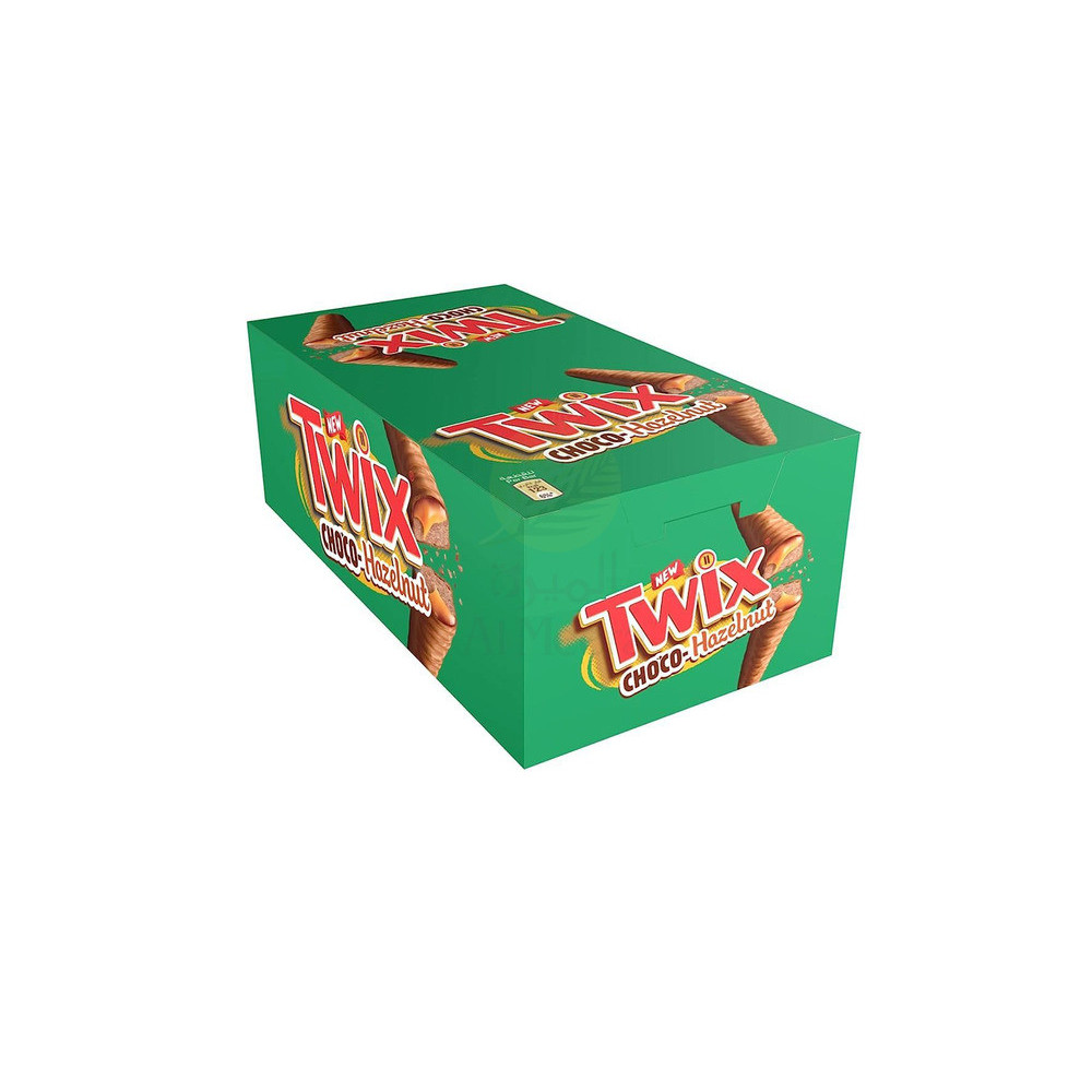 Twix Chocolate Hazelnut 50gm (Pack Of 24)