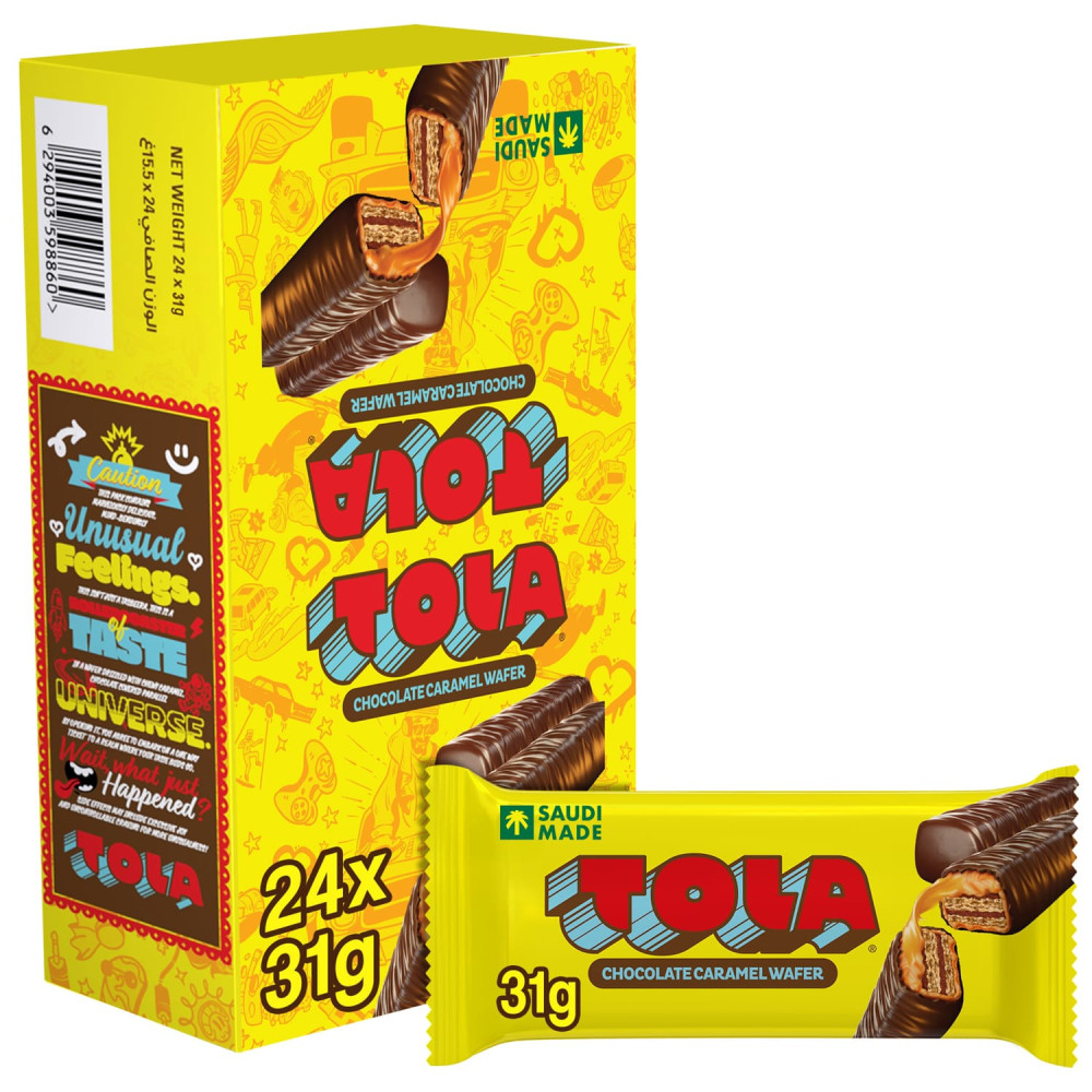 Nestlé Tola Caramel 31 g 24 pieces