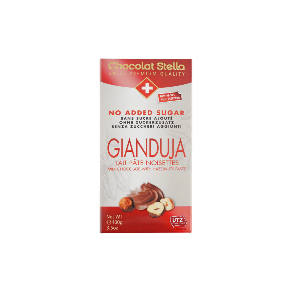 Chocolat Stella Gianduja Pâtes Noisettes 100G