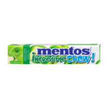Mentos Incredible Chew Green Apple Flavor 45g