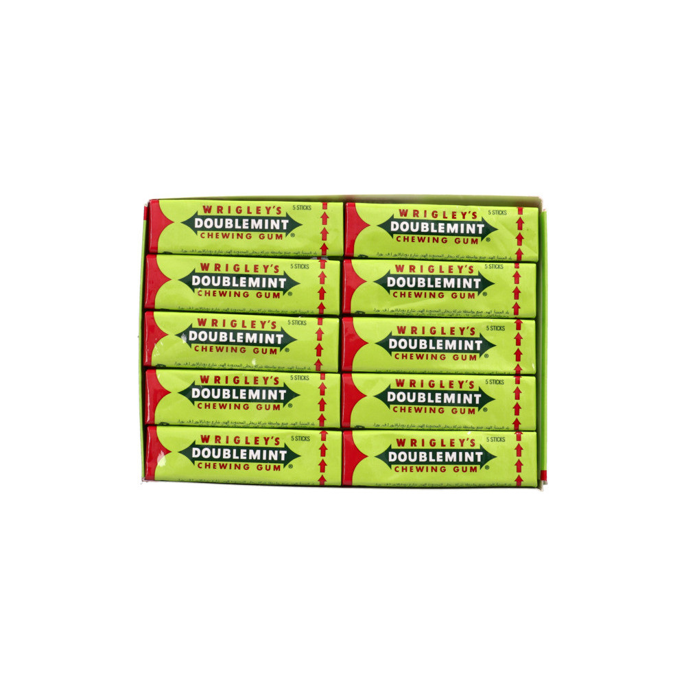 Wrigley's 5 DOUBLEMINT GUM 10 12 STICK 260 GM