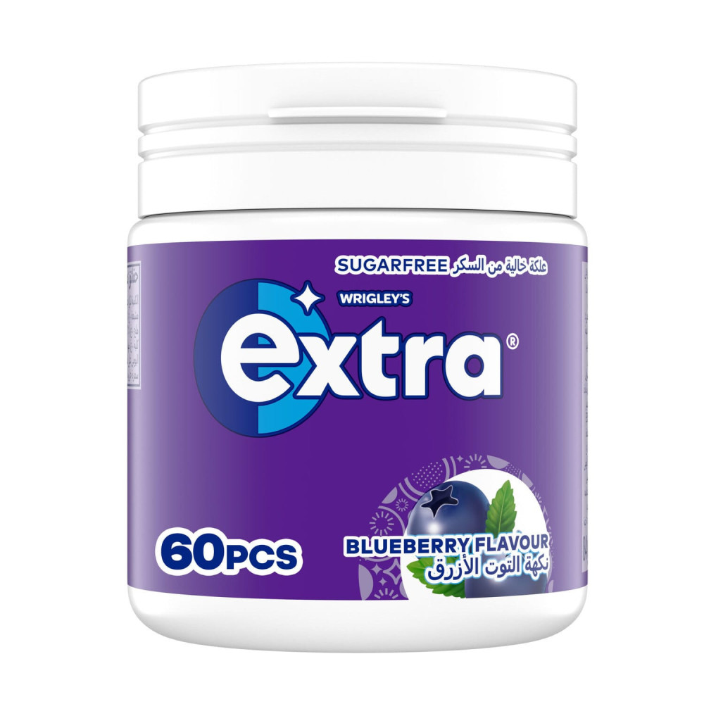 WRIGLEY'S EXTRA SUGAR FREE BLUEBERRY FLAVOUR 84G