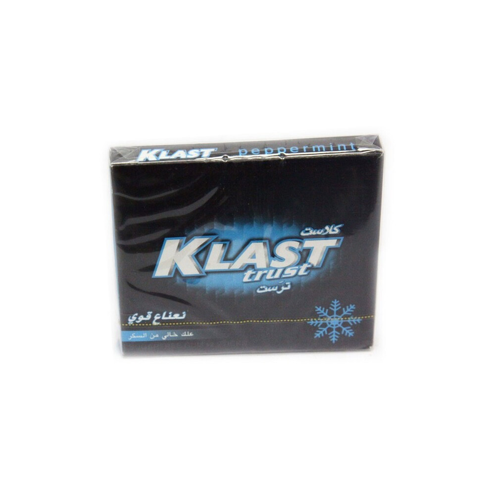 Klast Gum Peppermint S/F 10x12Pc