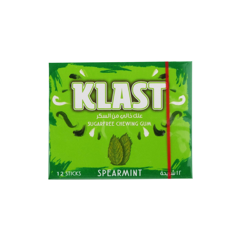 klast SugarFree Gum with Cool Mint 12