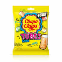 Chupa Chups Mini Sour Tubes 85.5 Gm