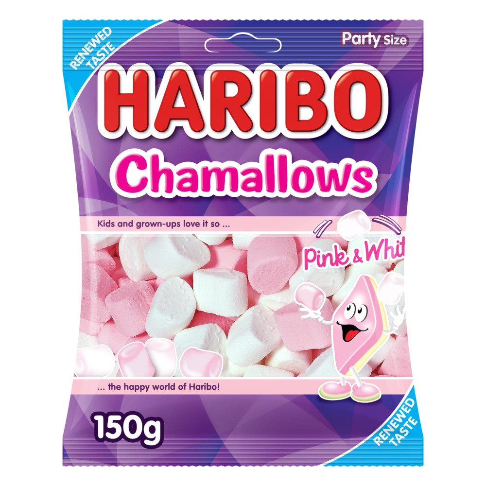 Haribo Chamallows Pink and White 150g.