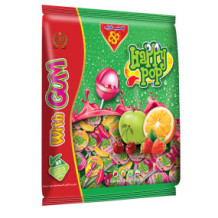 Alsaidawi Happy Pop Lollipop With Gum 10 11pcs