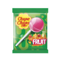 Chupa Chups Fruit Lollipop Candy 10 pcs