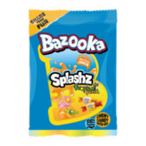 BAZOOKA SPLASHZ TROPICAL PUNCH 120 GRM
