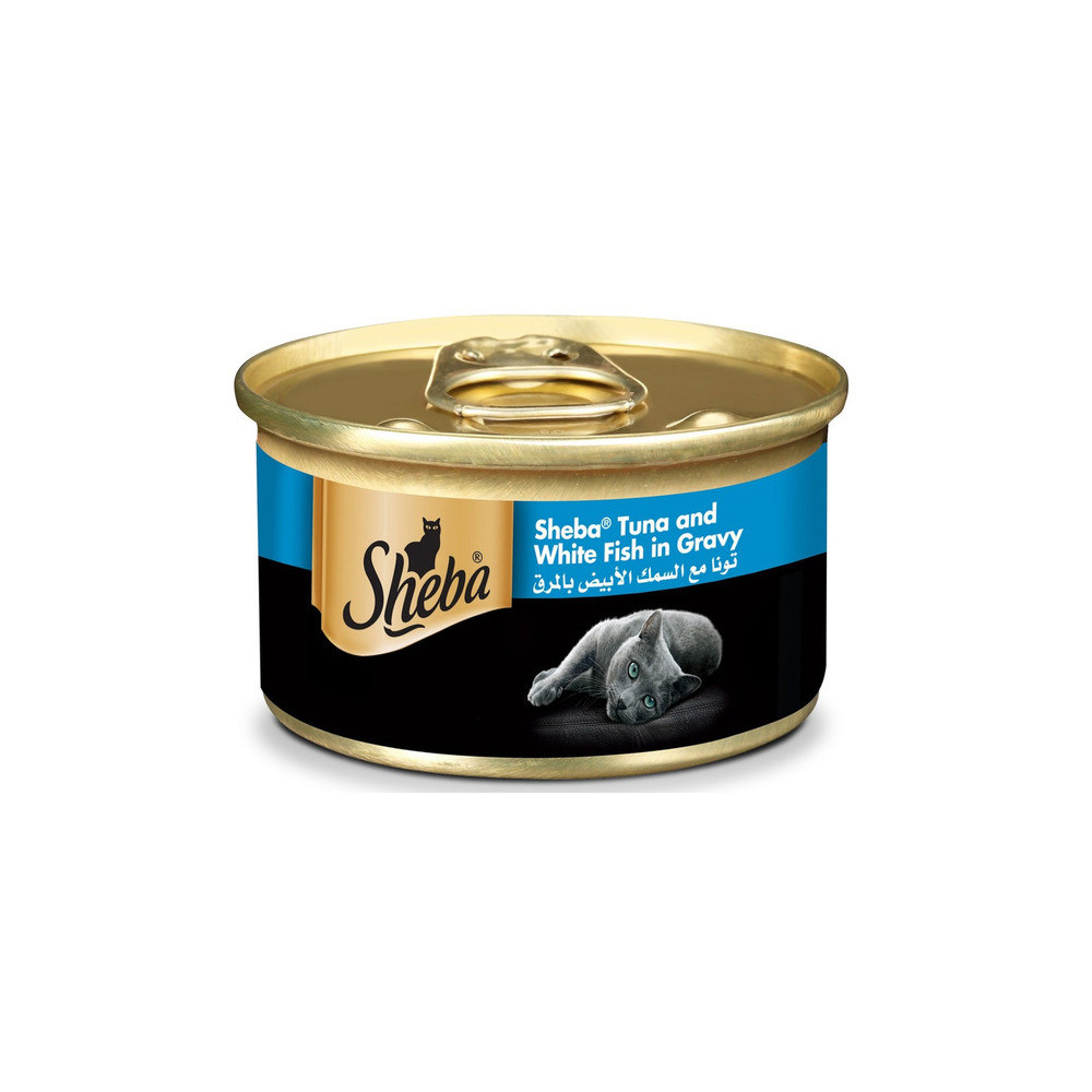 White Tuna Beef Cat Food with Snapper, 85 gm