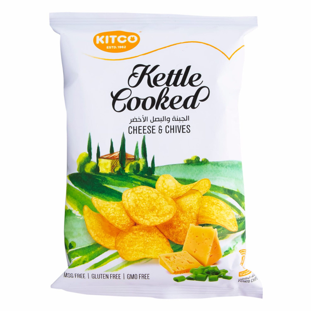 Kitco Kettle Cooked Cheese Flavored Chips 40g