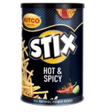 kitco Sticks Spicy & Spicy Potato Sticks 45g 6g
